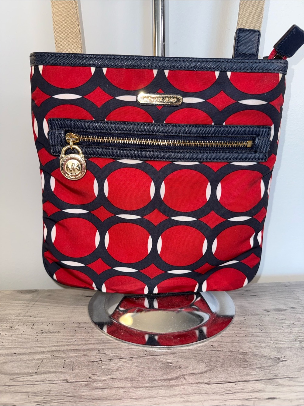Michael Kors Jet Set Deco Crossbody Bag